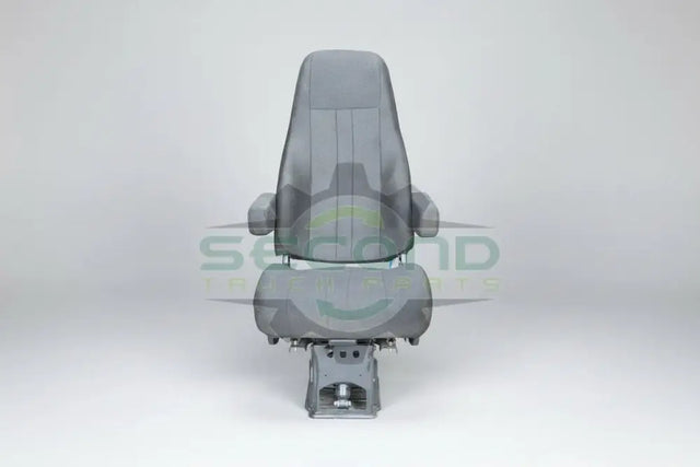Duroshox 2195 20” Black Captain Air Ride Truck Driver Seat P/N 324696-01 - Second Truck Parts