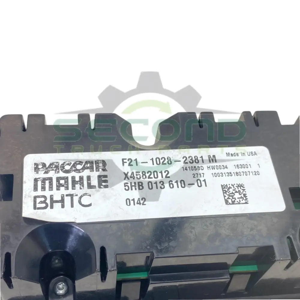F21-1028-2241 Genuine Paccar Hvac Climate Temperature Control Module - Control Modules