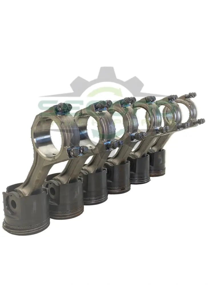 2874332 Genuien Cummins Connecting Rod & Piston Set Of Six - Second Truck Parts