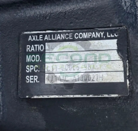 RT40-4N Genuine Alliance Differential Assembly Ratio 2.61 - Second Truck Parts