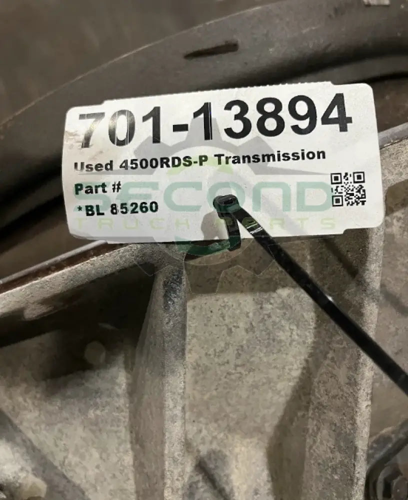 29557493 Genuine Allison Transmission Assembly 4500RDS-P - Second Truck Parts