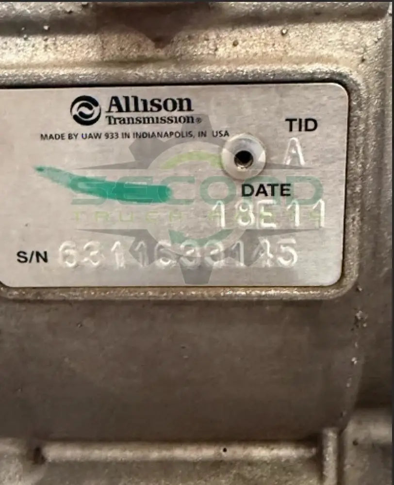 2200RDS Genuine Allison Transmission - Second Truck Parts