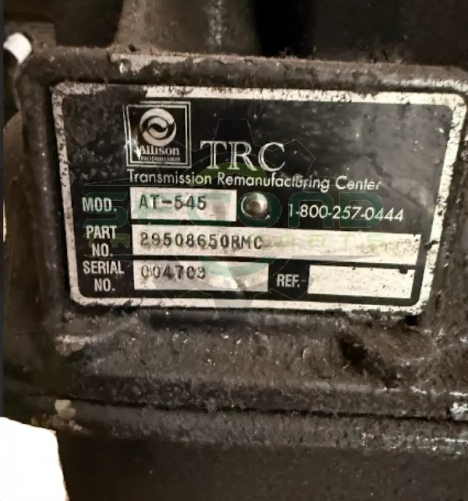 29534897 Genuine Allison Transmission - Second Truck Parts
