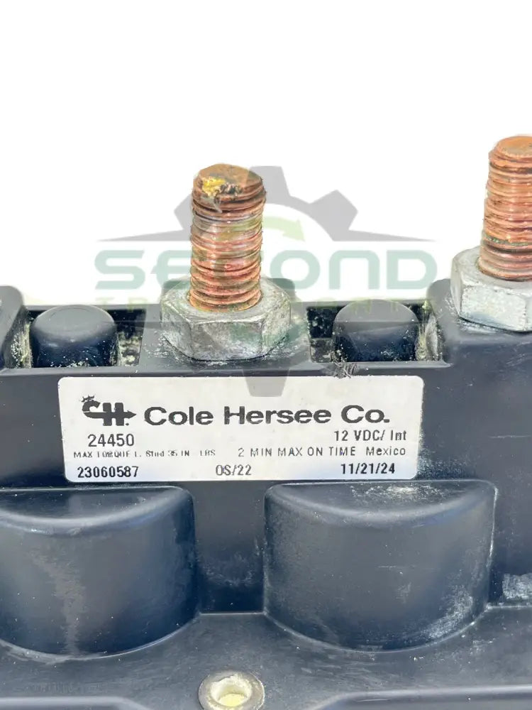 Genuine Cole Hersee Relays Motor Reversing Solenoid 12VDC - Solenoids