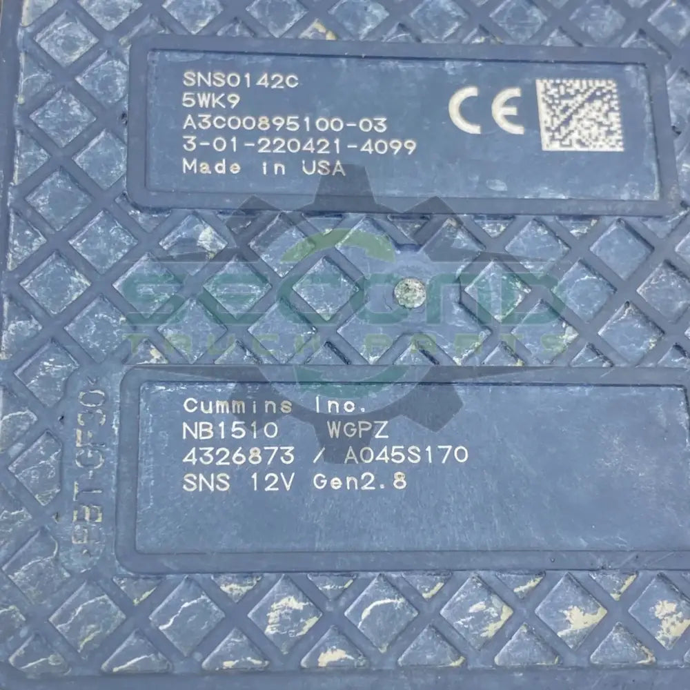 4326873 Genuine Cummins Nitrogen Oxide Sensor - Second Truck Parts