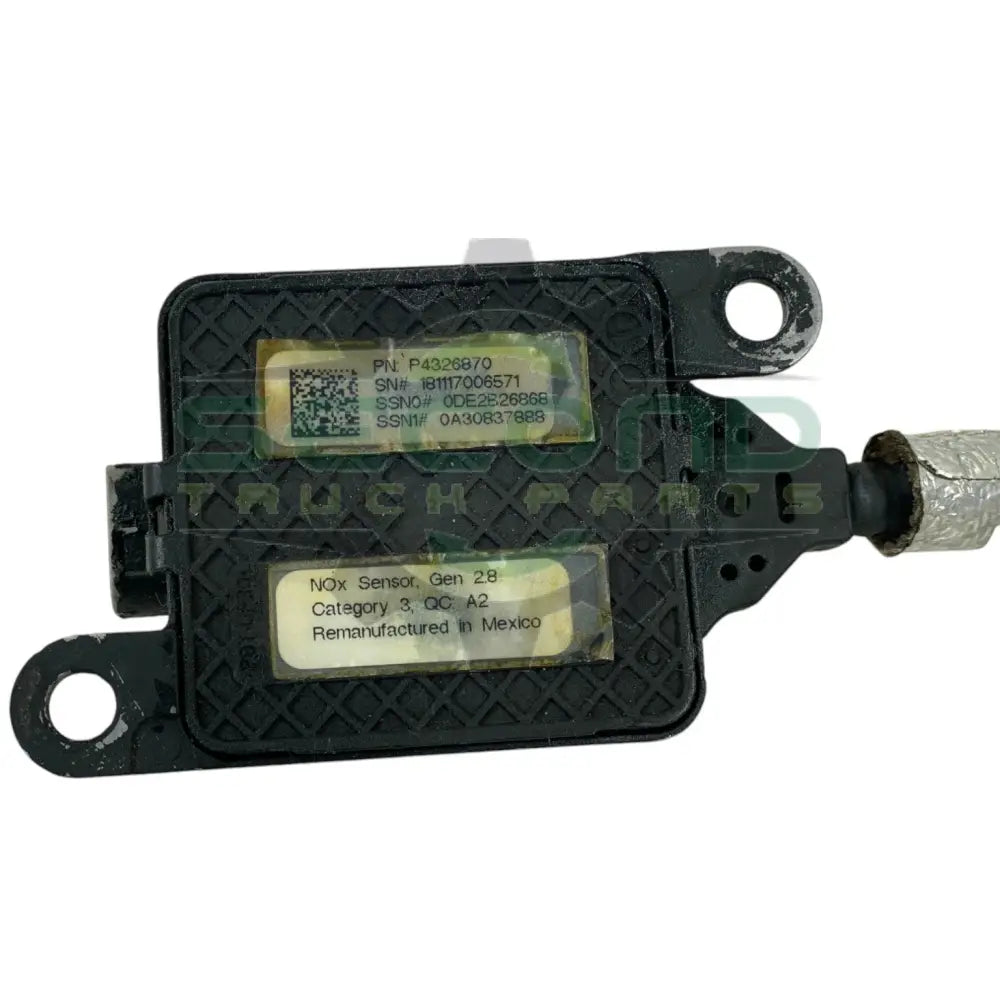 3687930RX Genuine Cummins NOX Nitrogen Oxide Sensor - Second Truck Parts