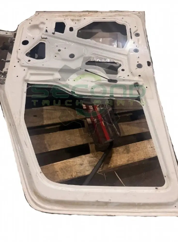0620 A188 Genuine Cummins White Left Driver Door - Second Truck Parts