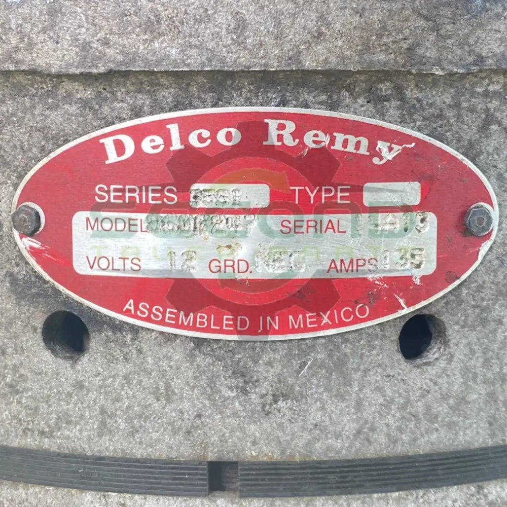 8600247 Genuine Delco Remy Alternator 12V 135A - Second Truck Parts