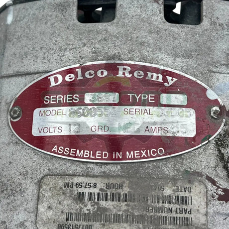 8600552 Genuine Delco Remy Alternator 12V 215A - Second Truck Parts