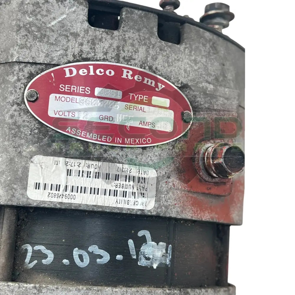 8600706 Genuine Delco Remy Alternator 12V - Second Truck Parts