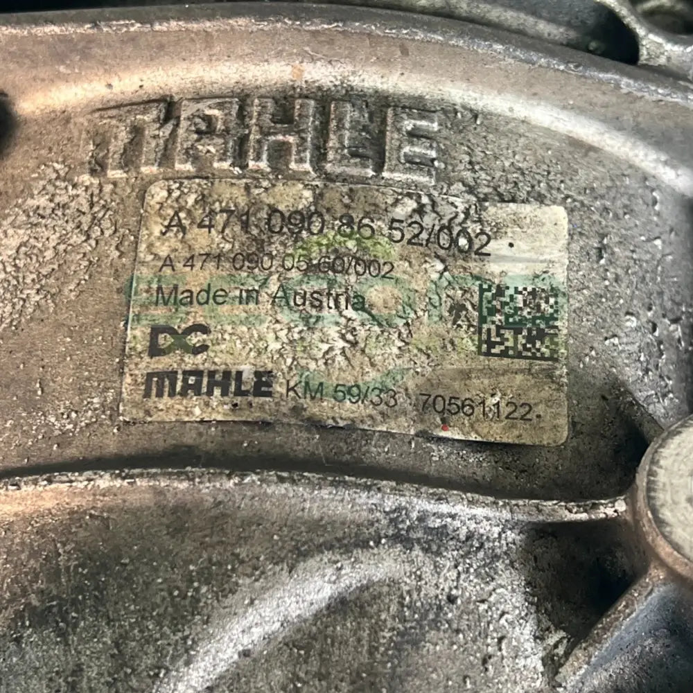 A4710908652 Genuine Detroit Diesel Engine Fuel Filter Housing - Second Truck Parts