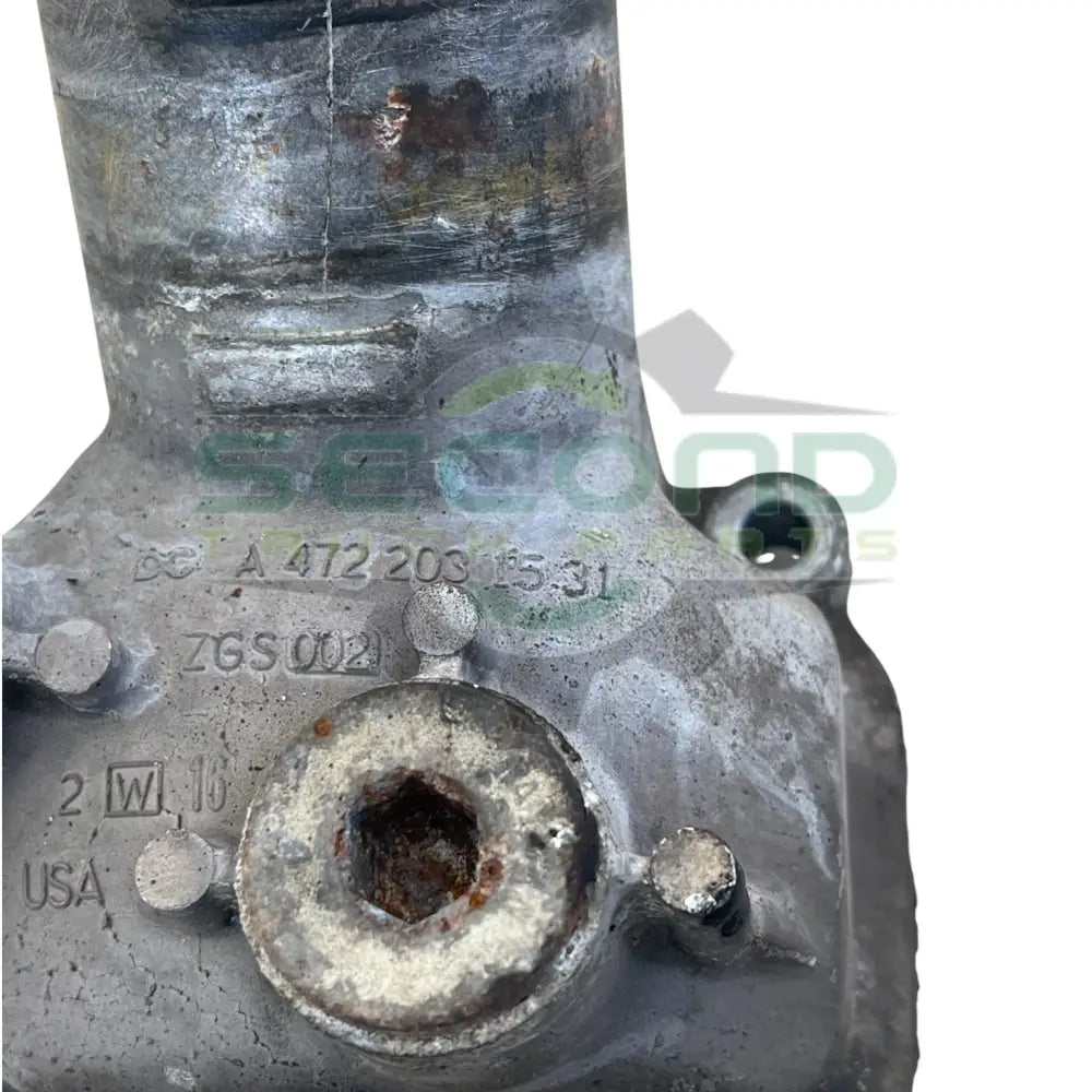 A4722031531 Genuine Detroit Diesel Engine Water Transfer Tube To Intake - Second Truck Parts