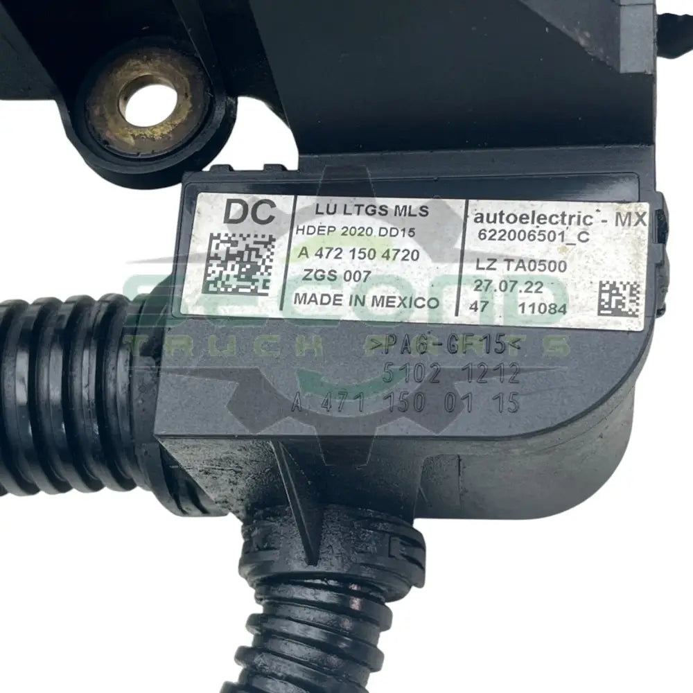 A4721504720 Genuine Detroit Diesel Engine Wiring Harness From MCM To Sensors - Second Truck Parts