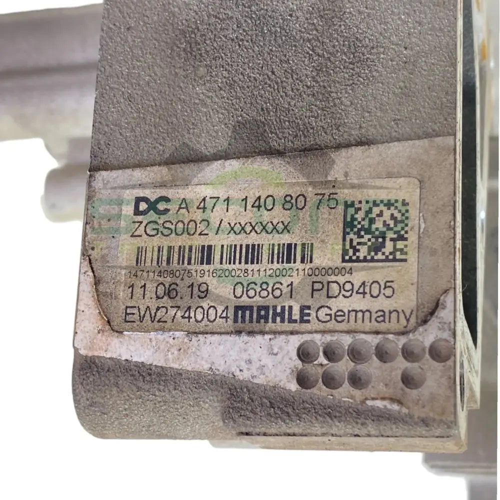 A4711408075 Genuine Detroit Diesel Exhaust Gas Cooler For DD13 - Second Truck Parts