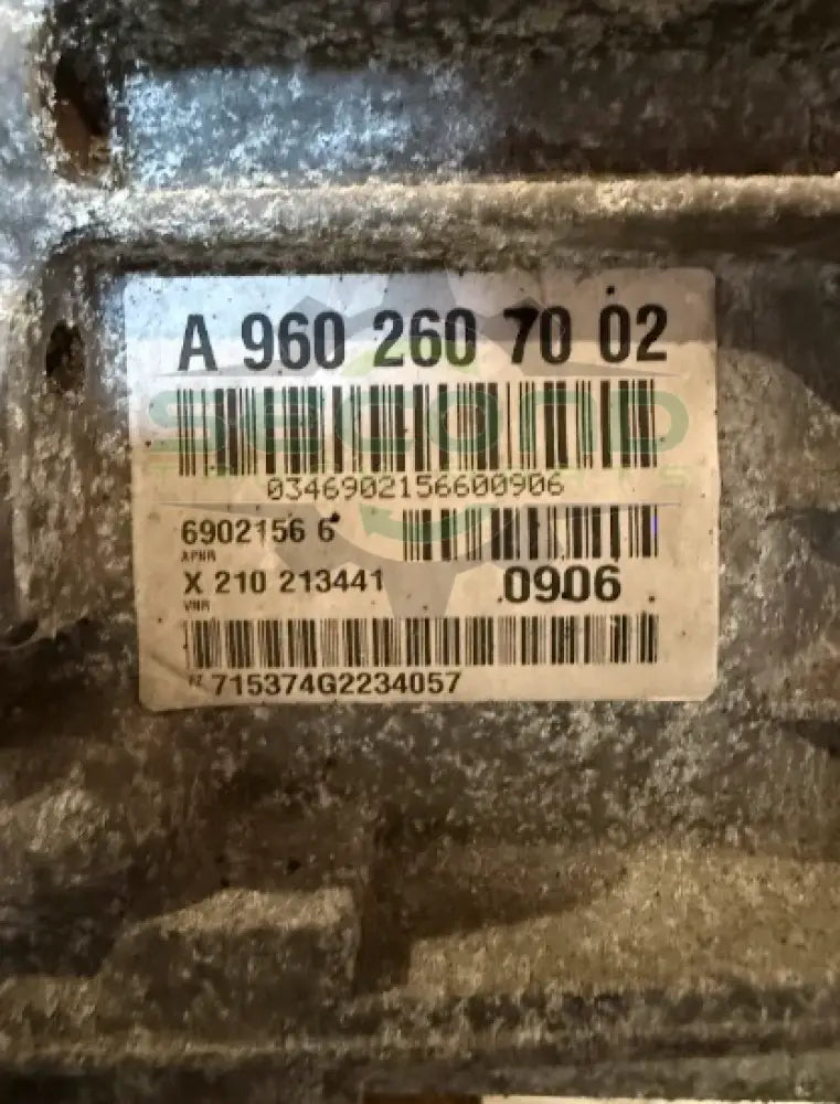 A9602607002 Genuine Detroit Diesel Transmission - Second Truck Parts