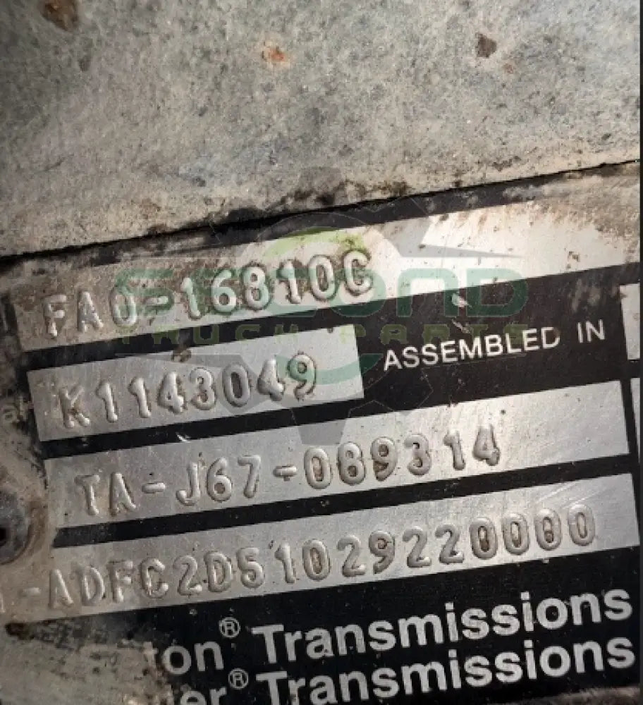 4308053-C Genuine Eaton Transmission - Second Truck Parts