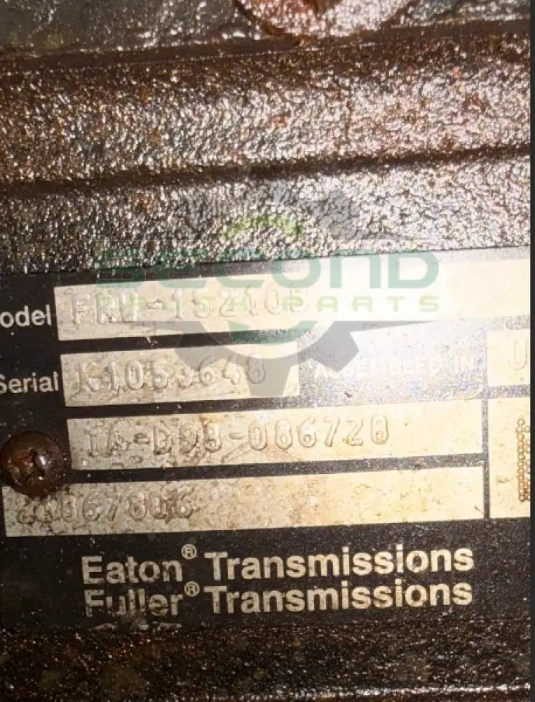 TA-D98-086728 Genuine Eaton Transmission - Second Truck Parts