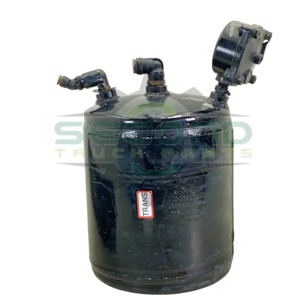 12-29887-000 Genuine Freightliner Aluminum Air Tank 620 Cubic Inch 12''x9'' - Second Truck Parts