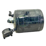 12-29887-000 Genuine Freightliner Aluminum Air Tank 620 Cubic Inch 12''x9'' - Second Truck Parts