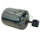 12-29887-000 Genuine Freightliner Aluminum Air Tank 620 Cubic Inch 12''x9'' - Second Truck Parts