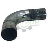 23529C3540 Genuine Freightliner Chrome Exhaust Elbow Pipe - Rear Cabin - Second Truck Parts