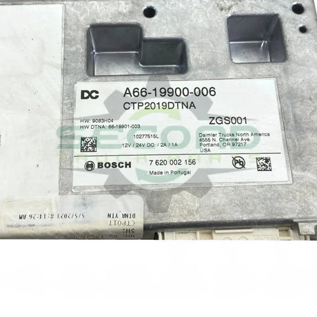 A66-19900-006 Genuine Freightliner Electronic Control Unit CTP2 - Second Truck Parts