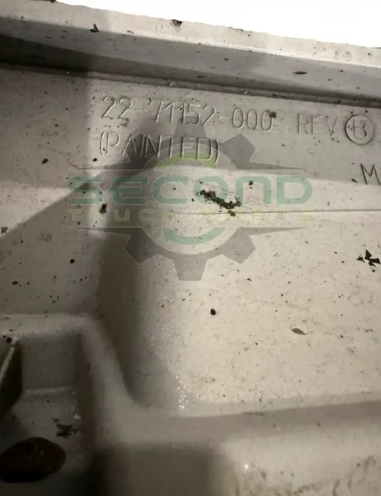 22-71152-000 Genuine Freightliner Left Hand White Short Flare Fairing - Second Truck Parts