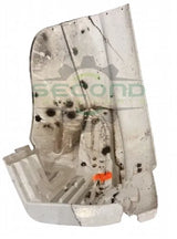 17-13684-000 Genuine Freightliner Left Side White Half Fender Extension - Second Truck Parts