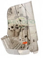 17-13684-000 Genuine Freightliner Left Side White Half Fender Extension - Second Truck Parts