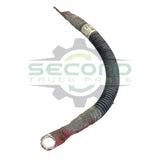 A06-67308-014 Genuine Freightliner Negative Battery Cable Black 2/0 Gauge 1/2 x 3/8 - Second Truck Parts