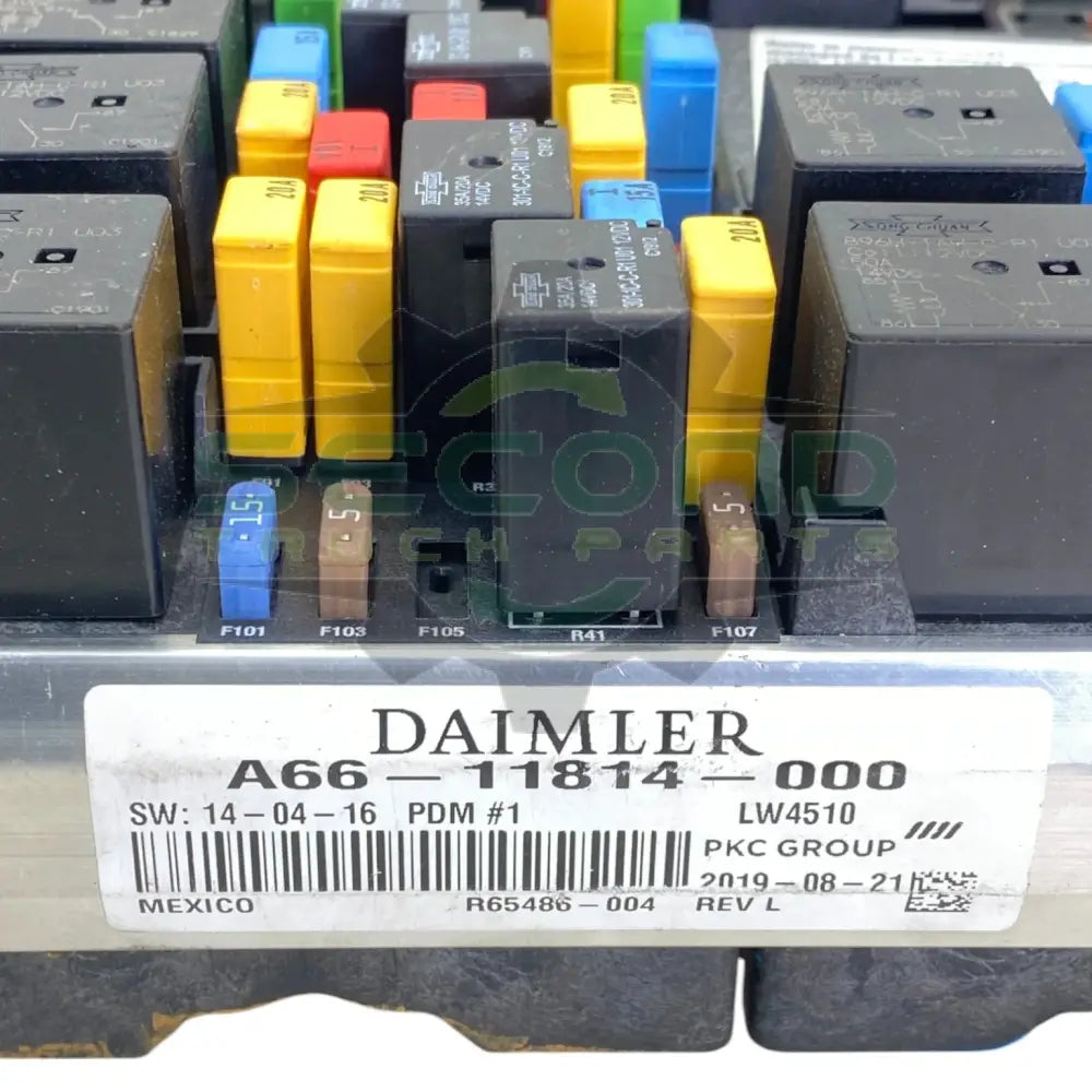 A66-11814-000 Genuine Freightliner Power Distribution Module - Second Truck Parts
