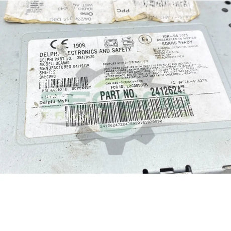 24126247 Genuine Freightliner Radio AM FM CD - Second Truck Parts