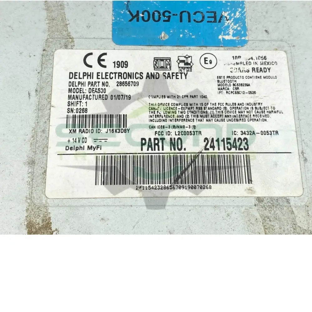 24115423 Genuine Freightliner Radio - Second Truck Parts