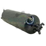 12-18860-000 Genuine Freightliner Split Steel Air Tank 1730 cu. in. 29 1/2" - Second Truck Parts