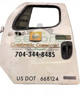 Z18-67278-006 Genuine Freightliner White Left Driver Door - Second Truck Parts