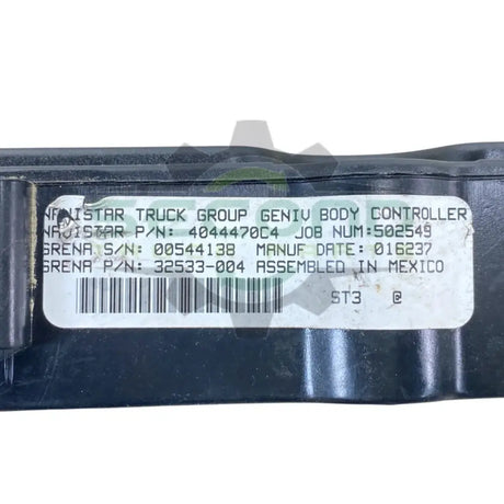 4044470C4 Genuine International Body Electronic Control Module - Second Truck Parts