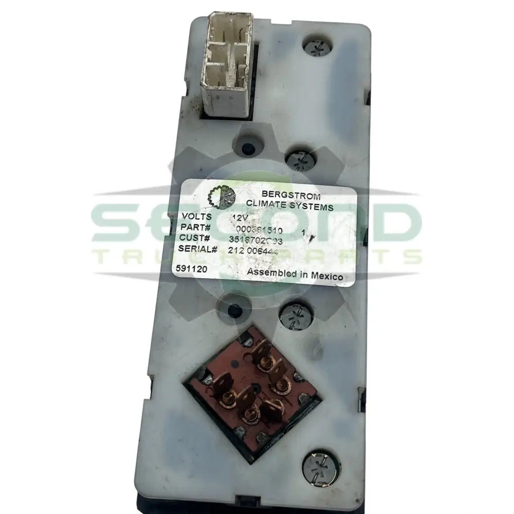 3518702C93 Genuine International Control Assembly Heater - Second Truck Parts