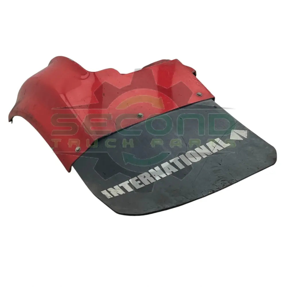 1657747C4 Genuine International Red Fender Extension - Second Truck Parts