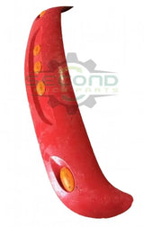 3561065C2 Genuine International Red Sun Visor - Second Truck Parts