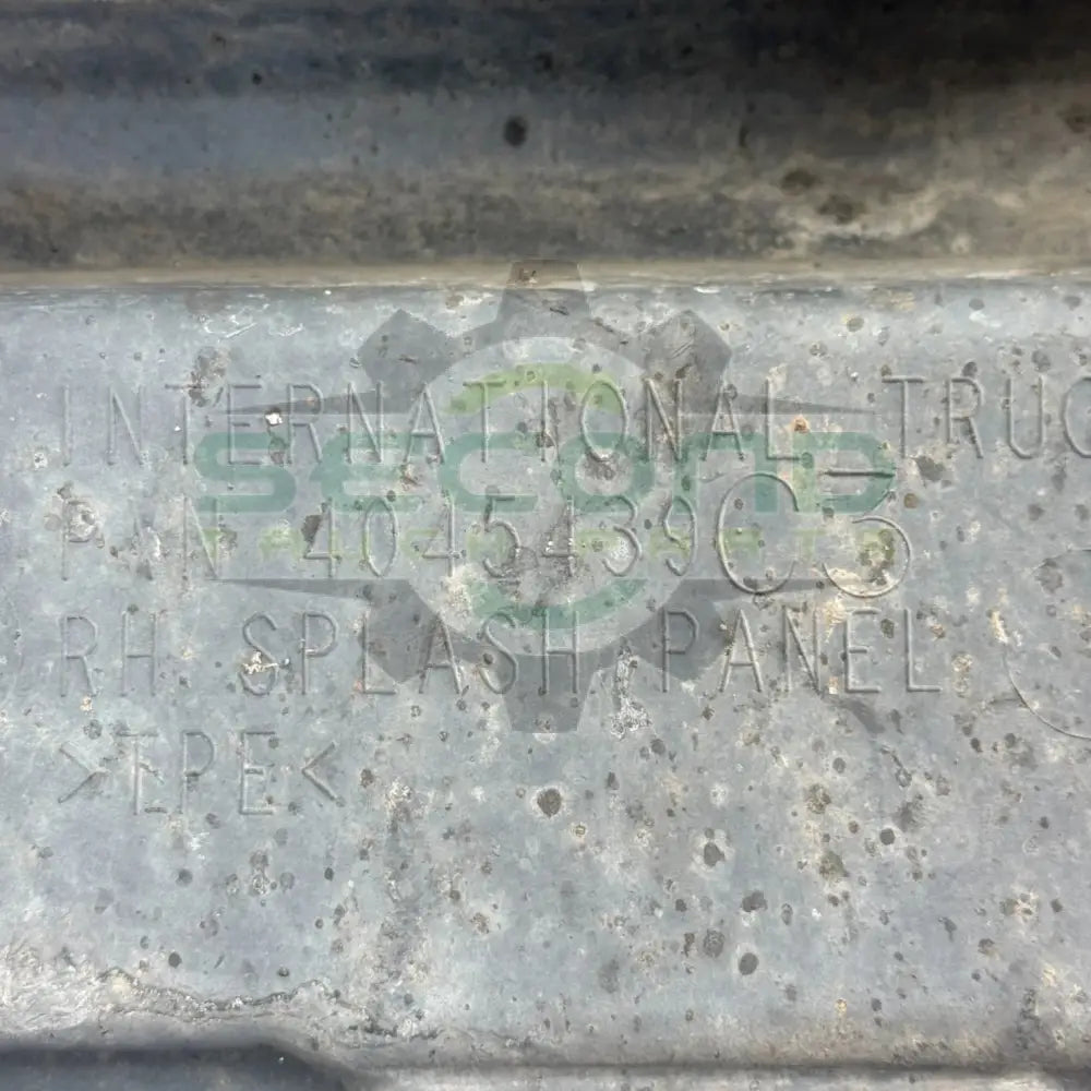 4045439C3 Genuine International Right Side Inner Hood Fender - Second Truck Parts