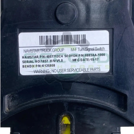K125858 Genuine International Turn Signal Switch - Second Truck Parts