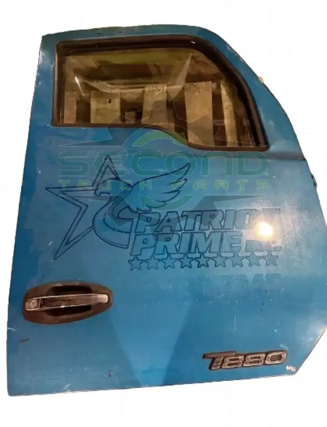 R25-1287-001R Genuine Kenworth Blue Right Hand Door - Second Truck Parts