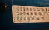 R25-1287-001R Genuine Kenworth Blue Right Hand Door - Second Truck Parts
