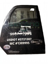 R25-1287-001 Genuine Kenworth Left Hand Black Door T680/T880 - Second Truck Parts