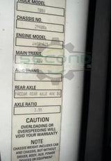 R25-1287-001 Genuine Kenworth Left Hand White Door T680/T880 - Second Truck Parts