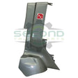 R22-6187 Genuine Kenworth Left Plastic Cowl Gray - Second Truck Parts