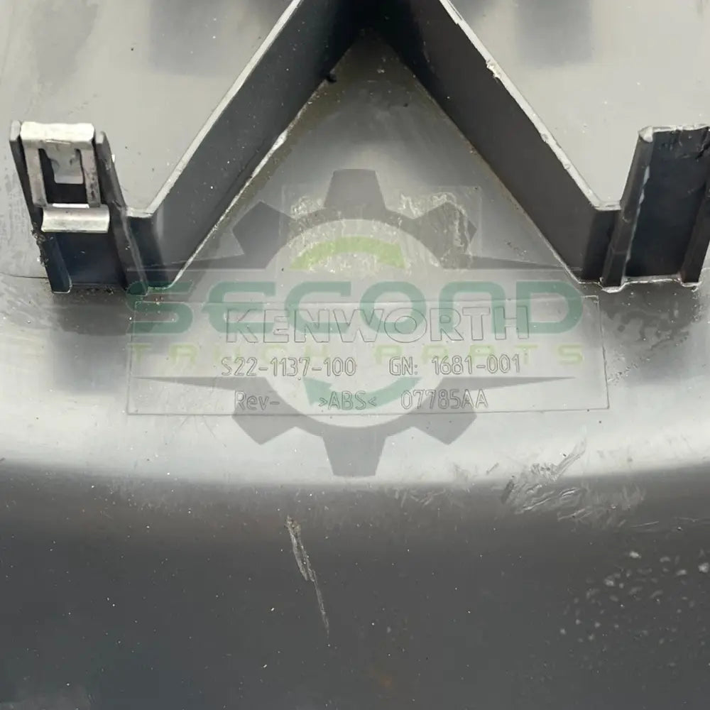 S22-1137-100 Genuine Kenworth Steering Column 1 Hand Valve Cover - Second Truck Parts