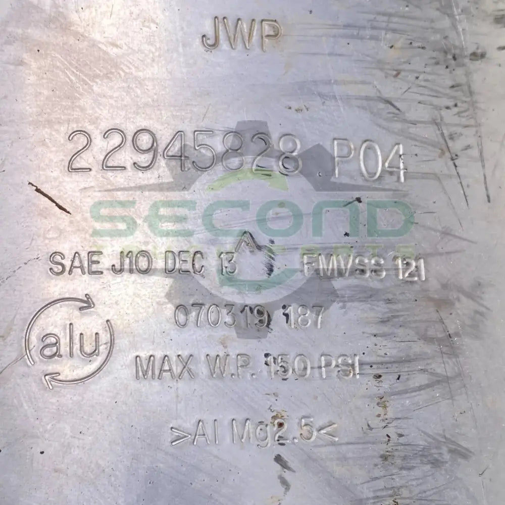 22945828 Genuine Mack Air Tank - Second Truck Parts