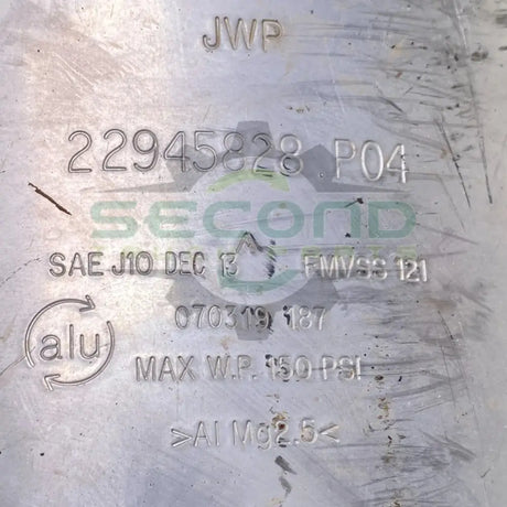22945828 Genuine Mack Air Tank - Second Truck Parts
