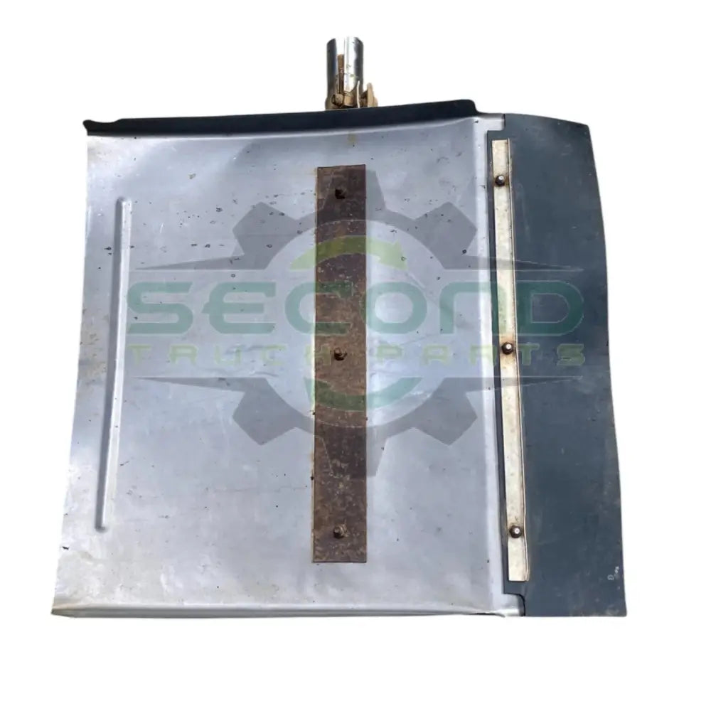 608-13449 Genuine Mack Front Right Passenger Side Drive Axle Crome Mud Flap Guard - Second Truck Parts